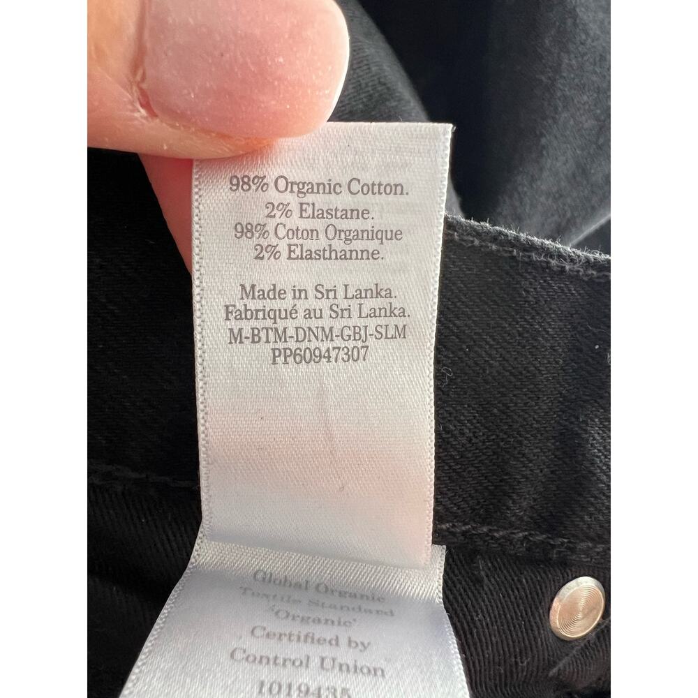 NWT Everlane Men's The Organic Cotton Slim Fit Denim Jeans Coal Black Size 32X32 - Picture 10 of 11